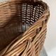 Vintage woven wicker basket