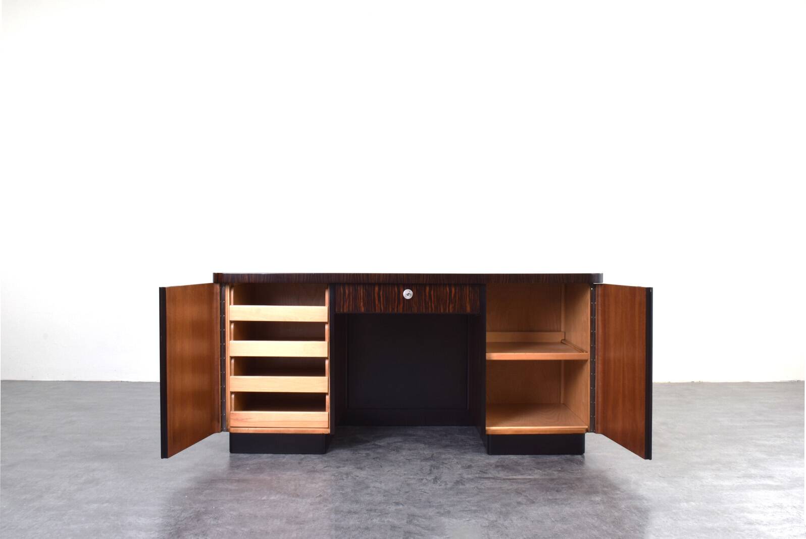 Bureau Art Déco par Bruno Paul pour Deutsche Werkstätten Hellerau, 1920s