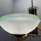 Large Art Deco Murano Glass Chandelier 1960’s