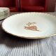 Plat creux porcelaine de Limoges Bernardaud