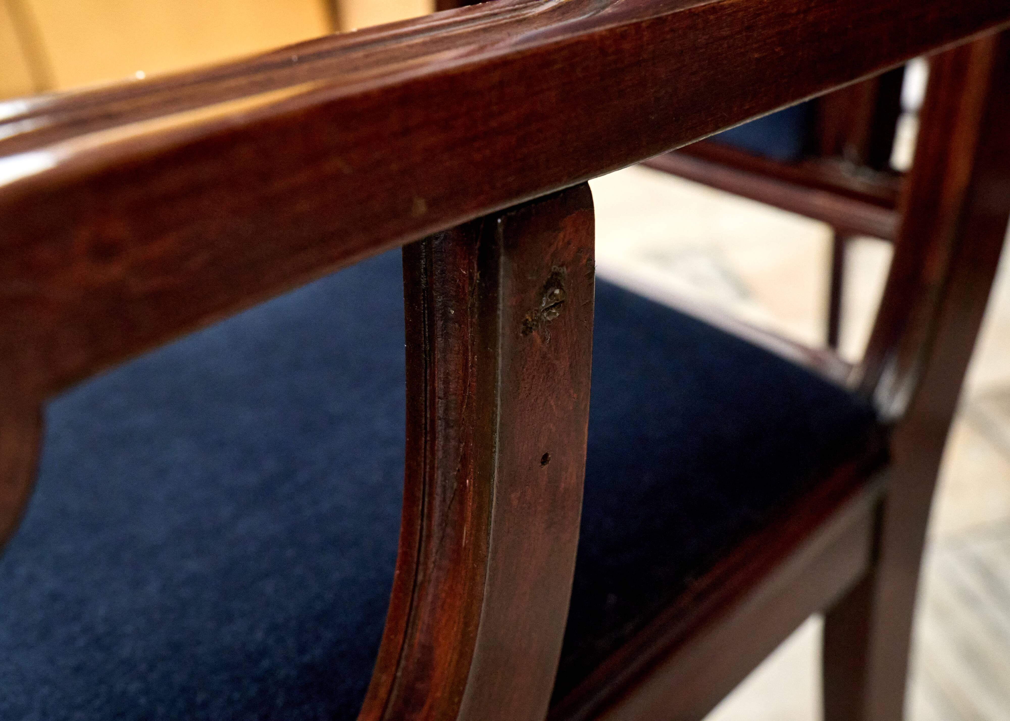 Set of 7 Eclectic Style Chairs FAMEG Radomsko, 1970s/80s