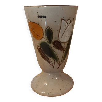 Mazagran vintage stoneware tulips