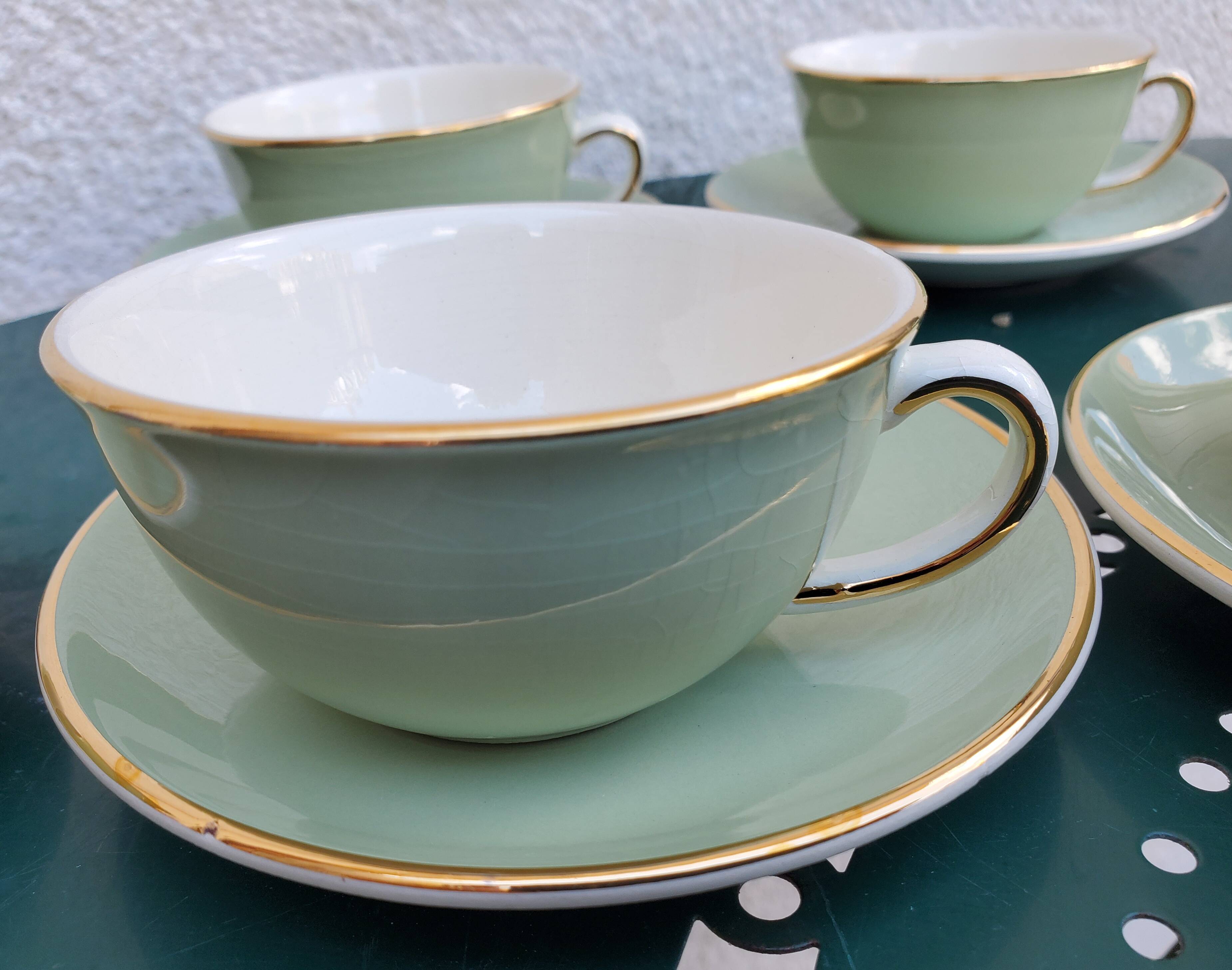 6 cups Villeroy and Boch 60's