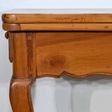 Table de ferme à allonges en merisier 10 à 16 couverts – 2ème partie xixe