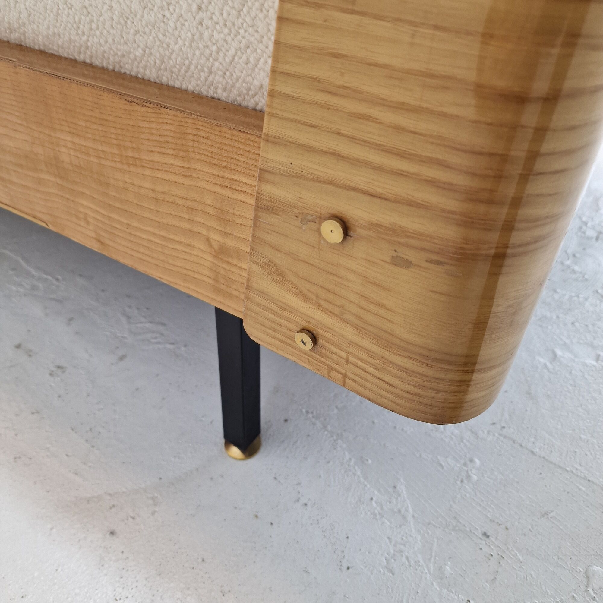 Mid Century Italian Daybed by Gastone Rinaldi for Rima, 1950s