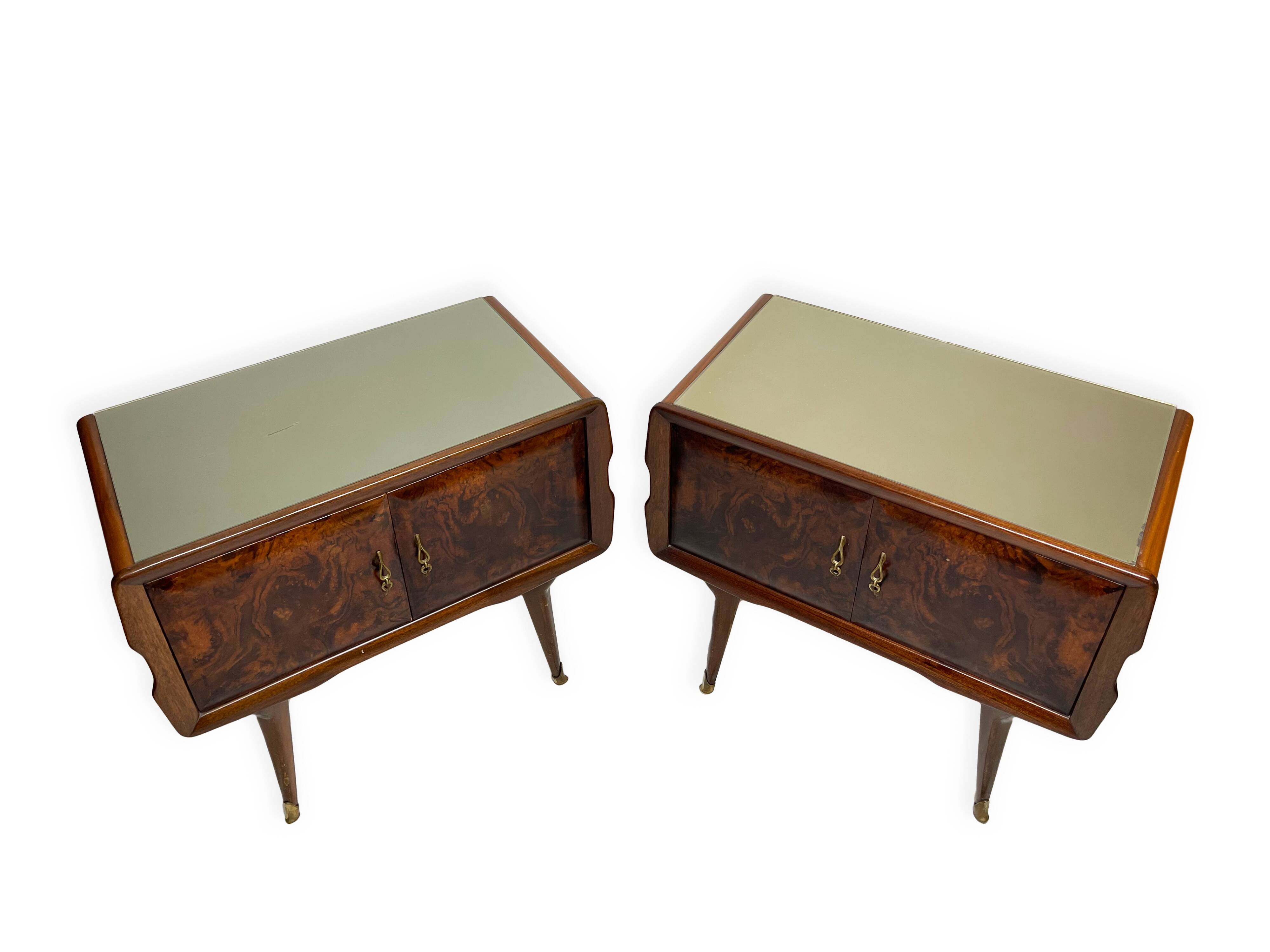 Tables de chevet, années 1950