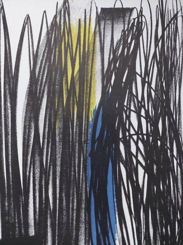 Hans HARTUNG, Sans titre, 1973 (RMM 209) : Lithographie originale