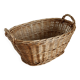 Large vintage basket with handles