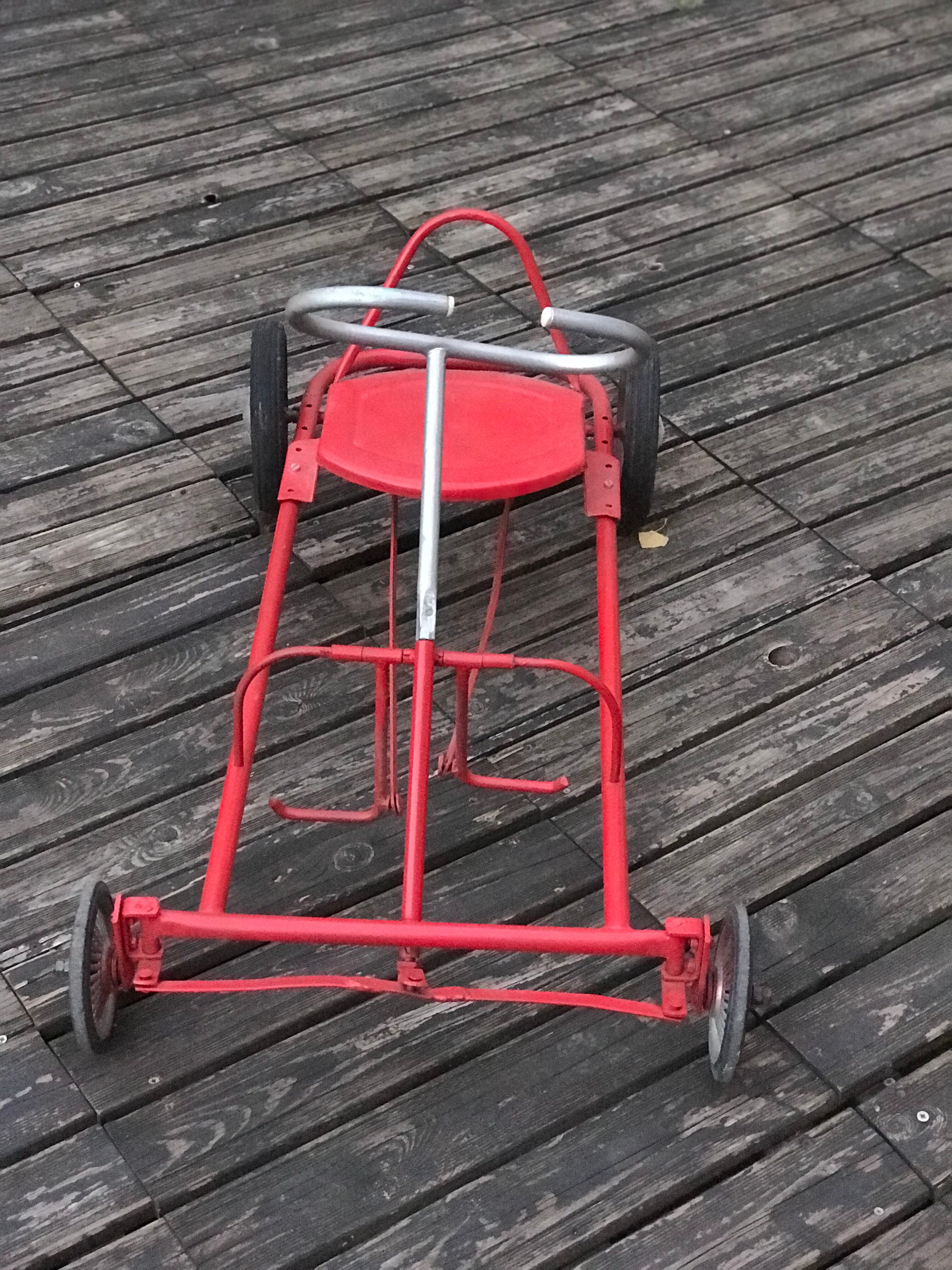 pedal kart year 60 vintage style car