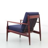 Pair of scandinavian teak armchairs model 118 by Grete Jalk