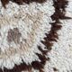 Tapis berbere beni ouarain vintage 70x170 cm