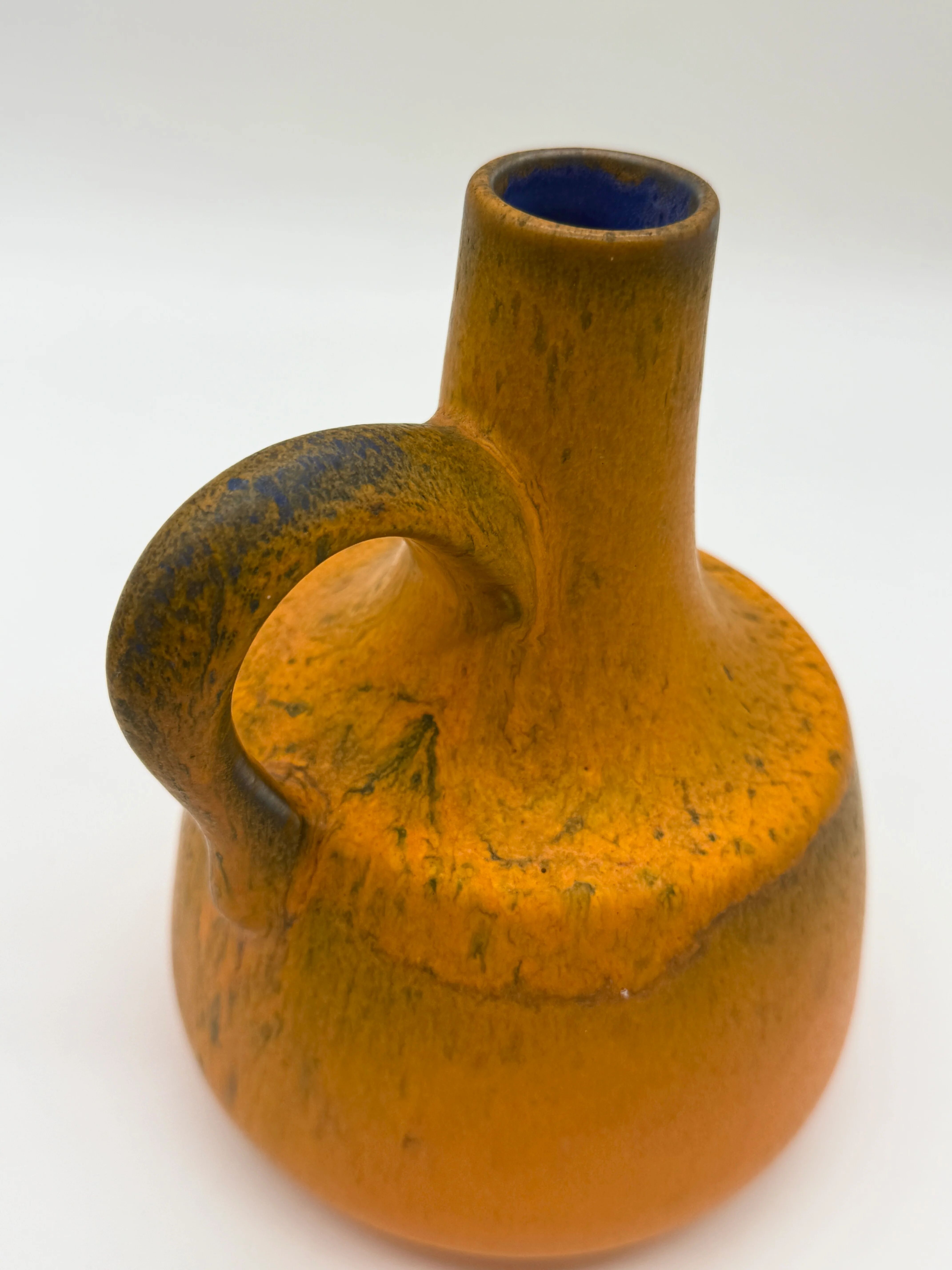 Bottle vase - ceramic by Marcello Fantoni, Italy 1960s