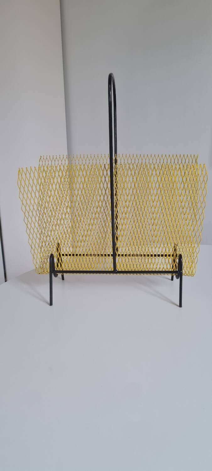 60s metal magazine rack