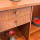 Scandinavian teak secretary from the 1960s, Denmark.