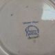 Square plate English earthenware Royal Winton