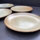 5 Village CNP stoneware dessert plates
