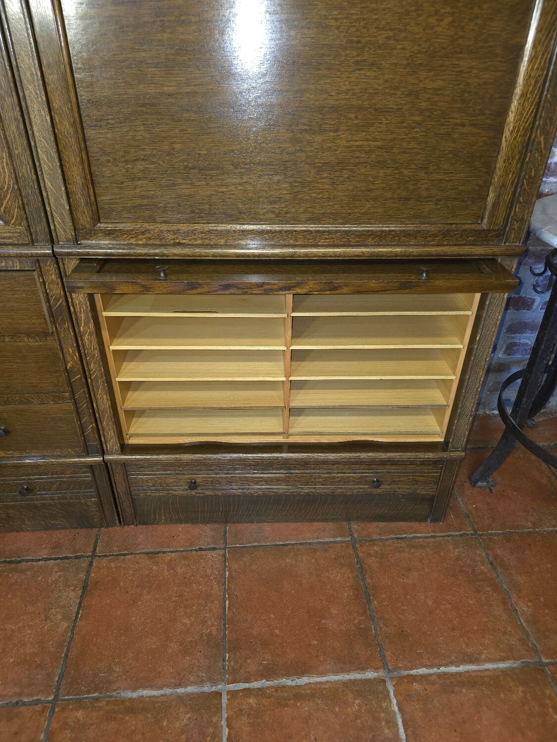 Modular bookshelf MD in oak