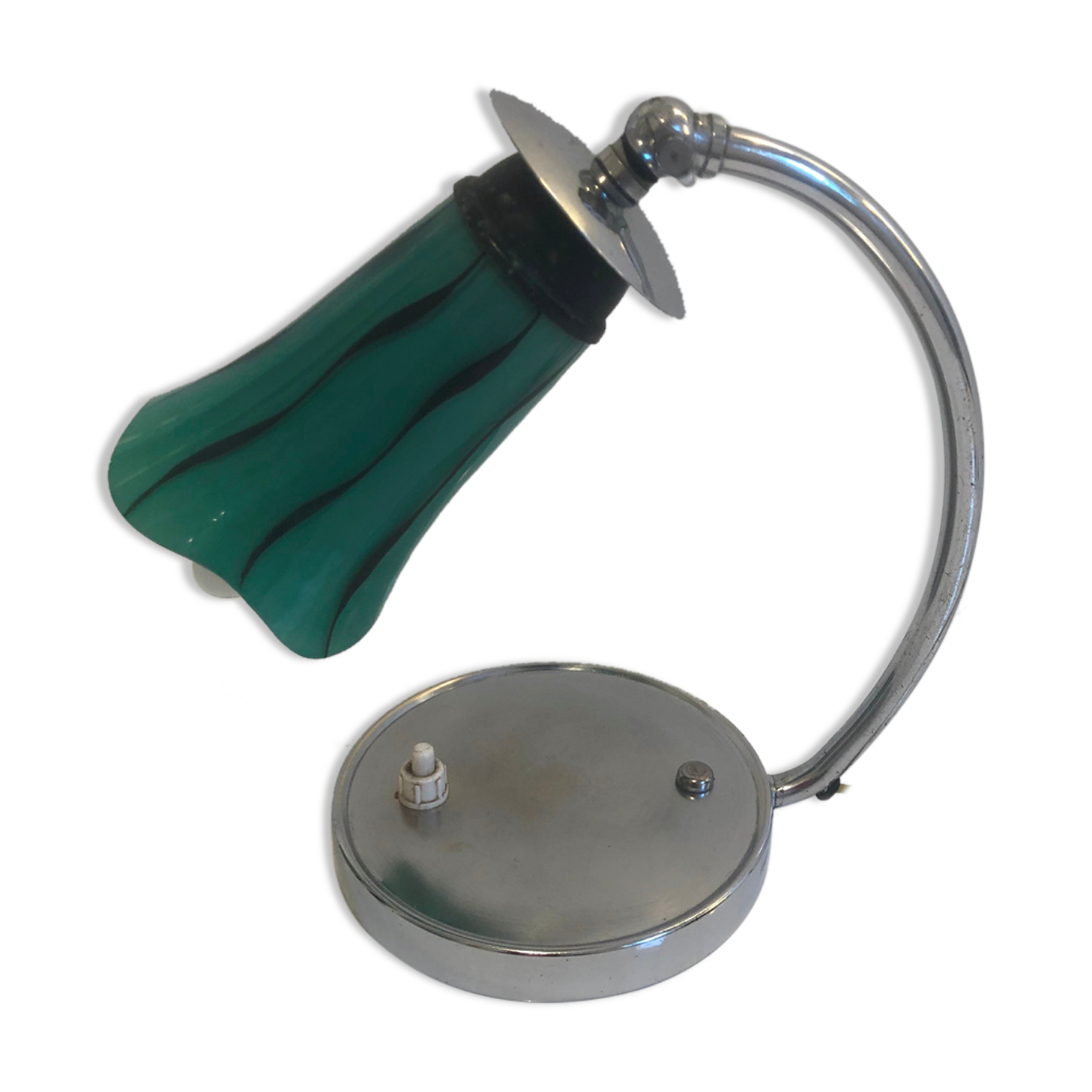 Chrome table lamp from the 30/40