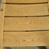 Trybo series pine dining chairs (4) by Edvin Helseth for Stange Bruk, Norway 1960s