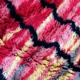 Moroccan Berber carpet m'rirt multicolored patterned 302x212cm