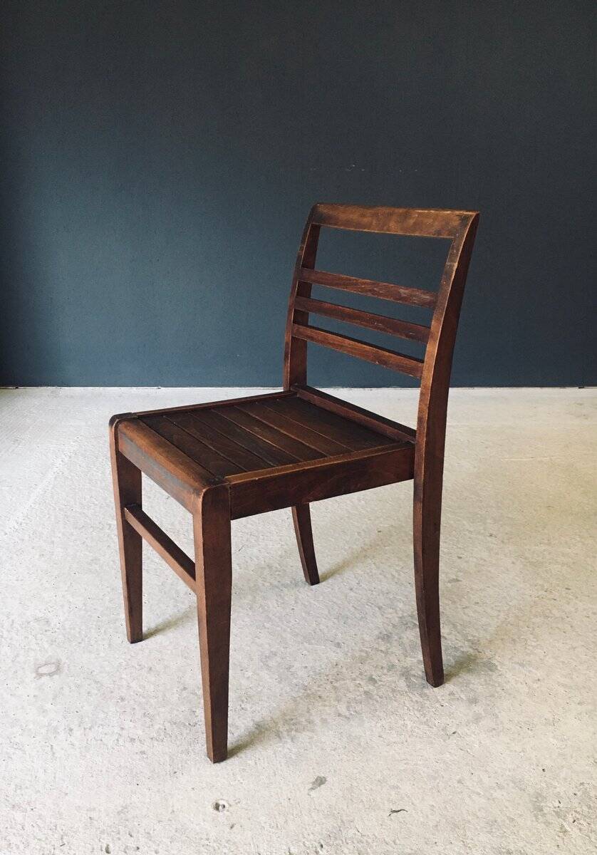 Reconstruction Dining Chair attributed to Rene Gabriel, France, 1940s