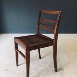 Reconstruction Dining Chair attributed to Rene Gabriel, France, 1940s