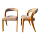 Pair of vintage designer chairs from the 50s/60s, Baumann style