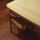 Vintage travertine dining table Roche bobois