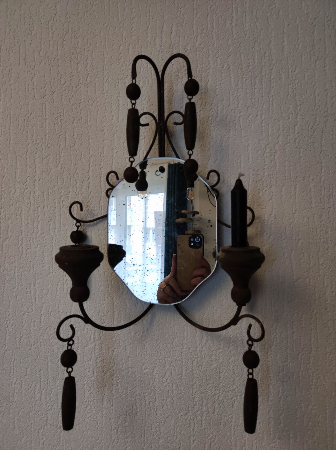 Chandelier miroir