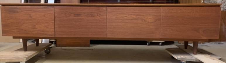 Vintage Scandinavian teak sideboard
