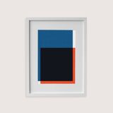 Framed painting