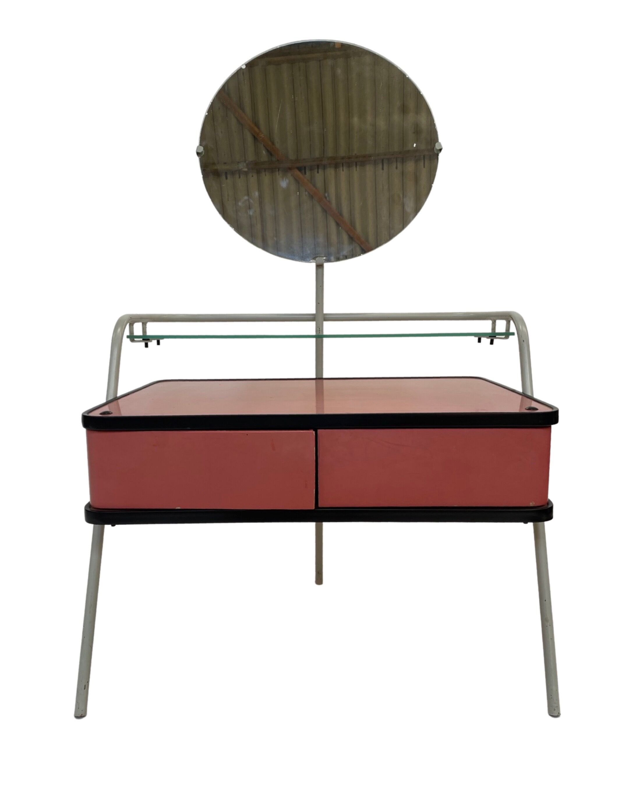 Vintage Auping dressing table side table 1950s Dutch design