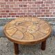 Table basse ronde 1960 circa