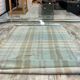 Curved glass design coffee table