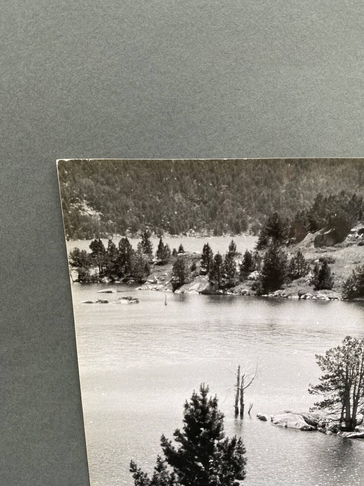 Silver gelatin photograph by Bernard Darot, By the Lake, 20th century