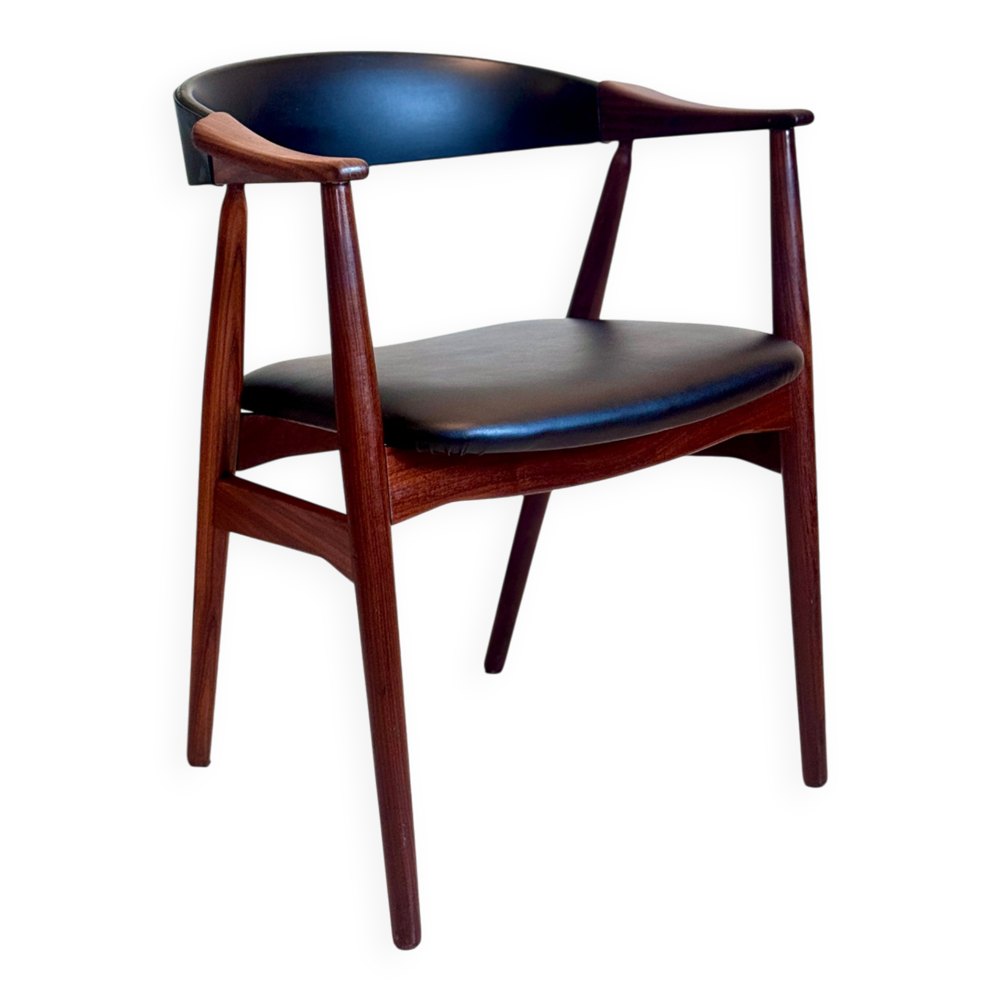 vintage stoel model 213 TH Harlev Farstrup Møbler 1958