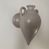 Amphora sconces in stoneware