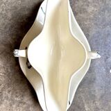 Saucière Lunéville en terre de fer bleue, service "Azaléa"