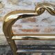 brass bed