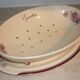 Asparagus drainer on tray
