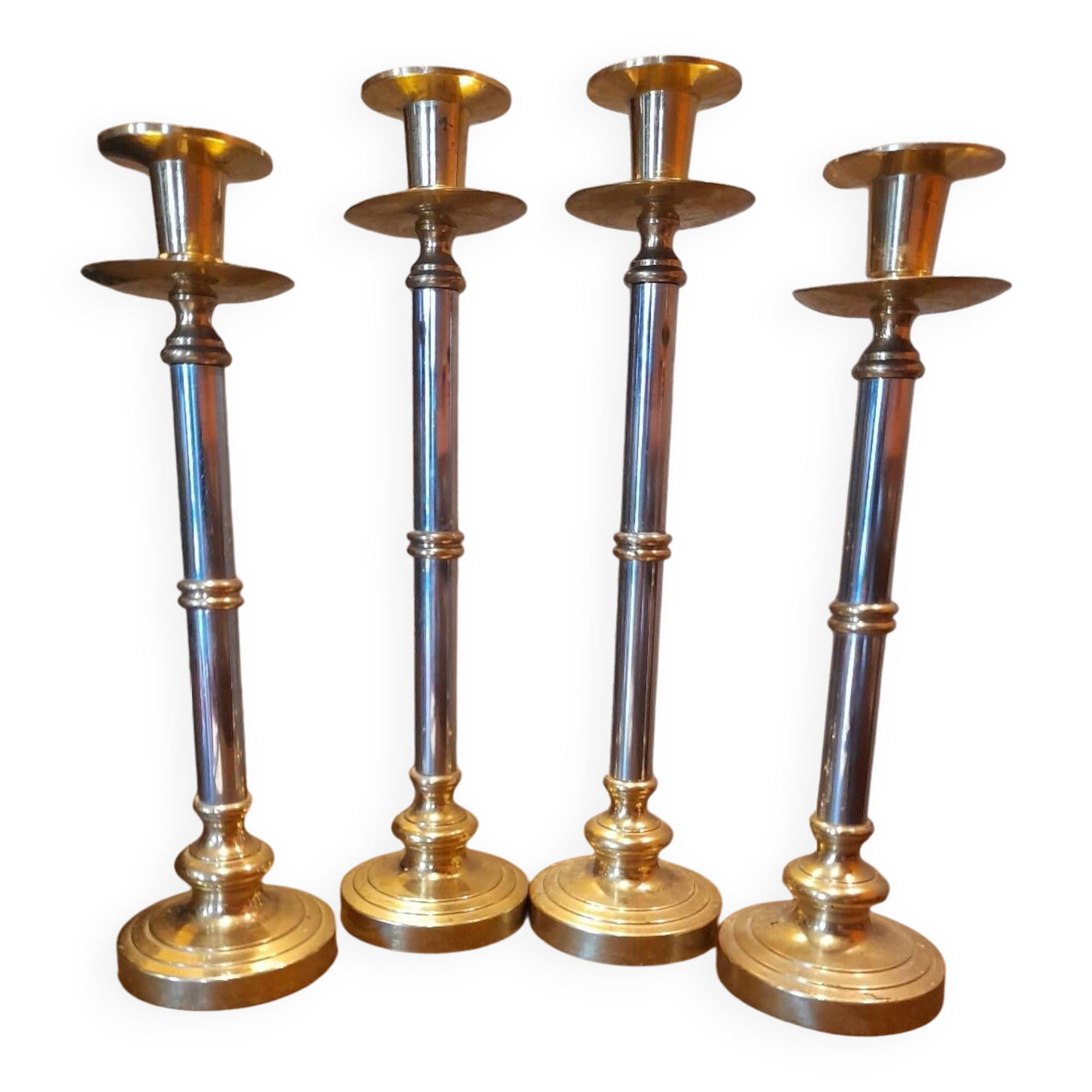 Set of 4 candle holders