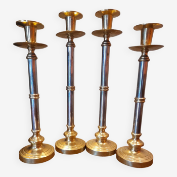 Set of 4 candle holders