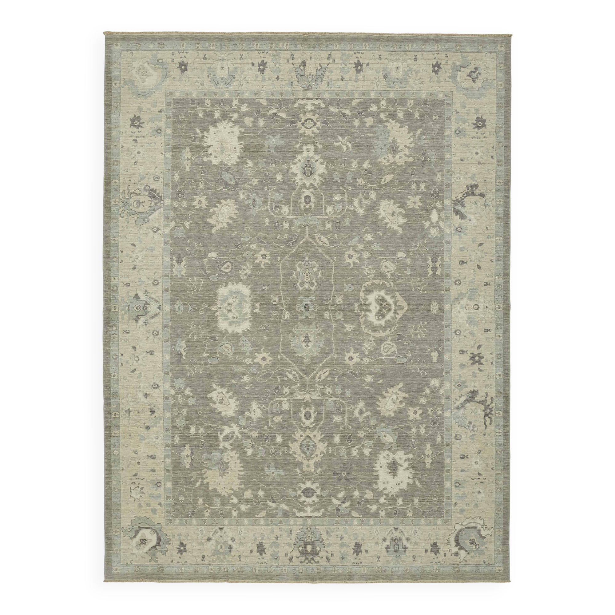 Turkish Handcrafted Loom Oushak Rug 258 cm x 350 cm