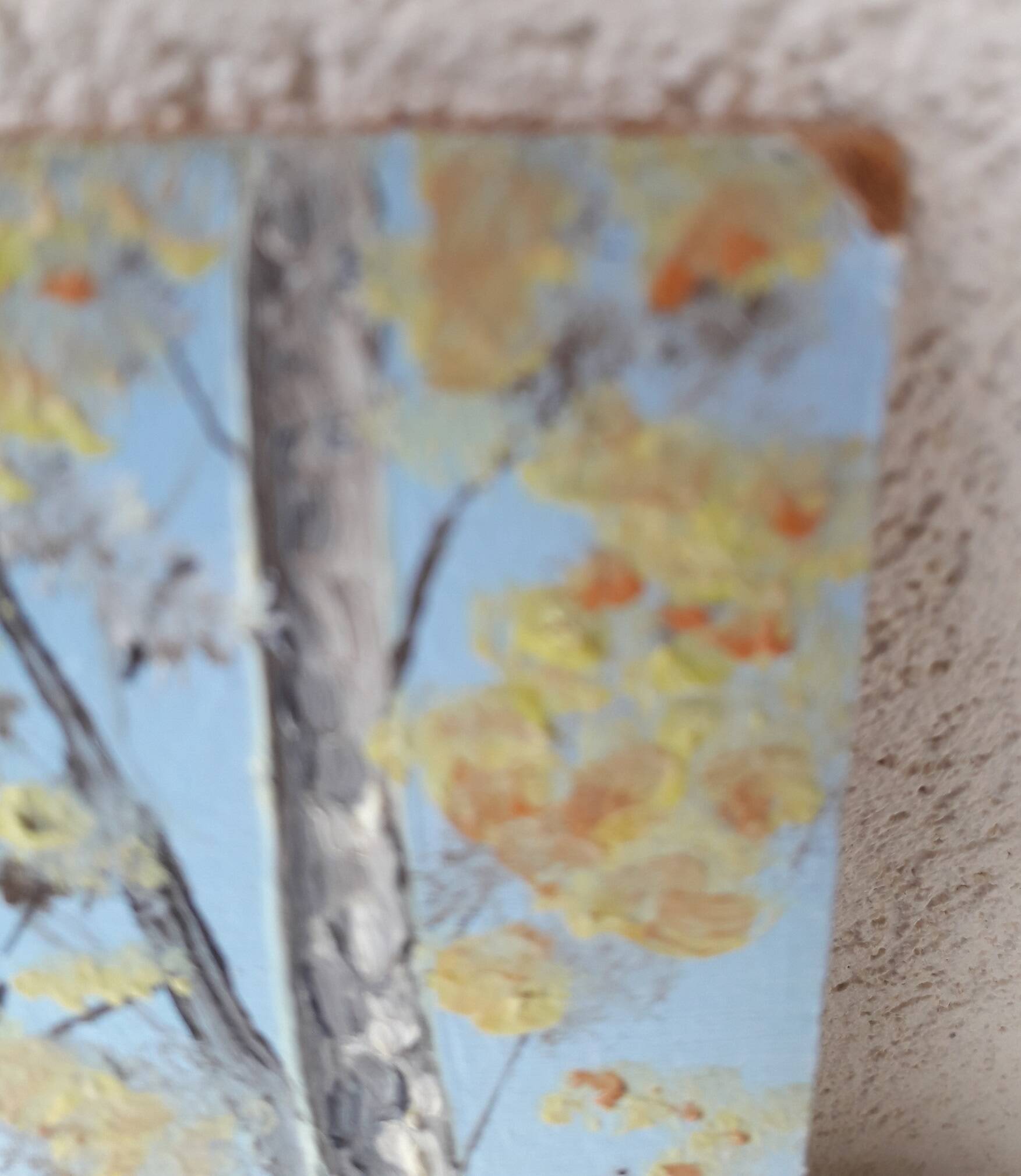 Landscape oil painting