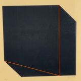Original colour lithograph by Giancarlo Zen – “Composition” (99/100), 1970s
