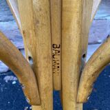 Baumann coat rack on vintage parrot stand 1960