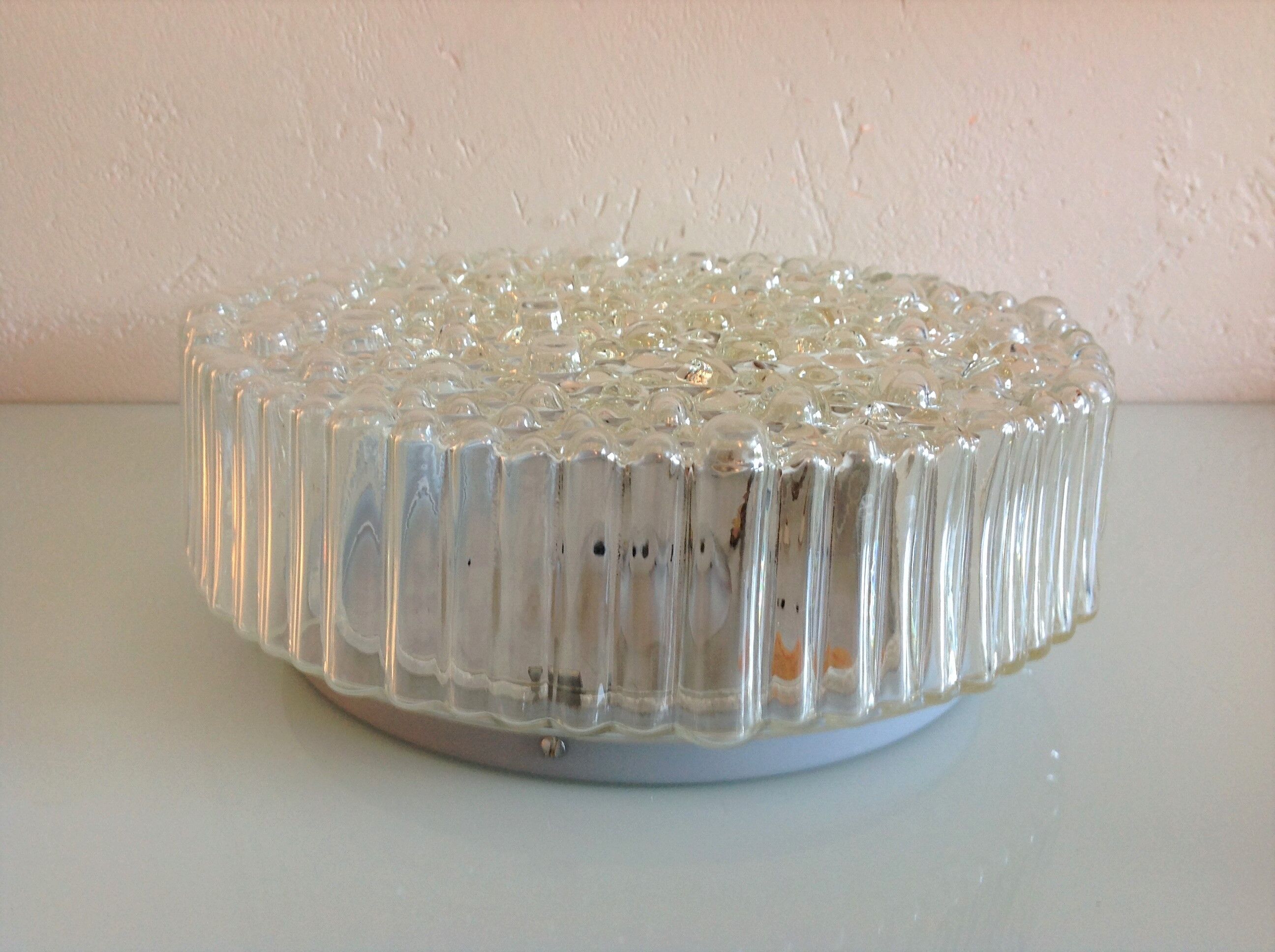Bubble ceiling lamp by Helena Tynell for Hustadt Leuchten / vintage 60s-70s
