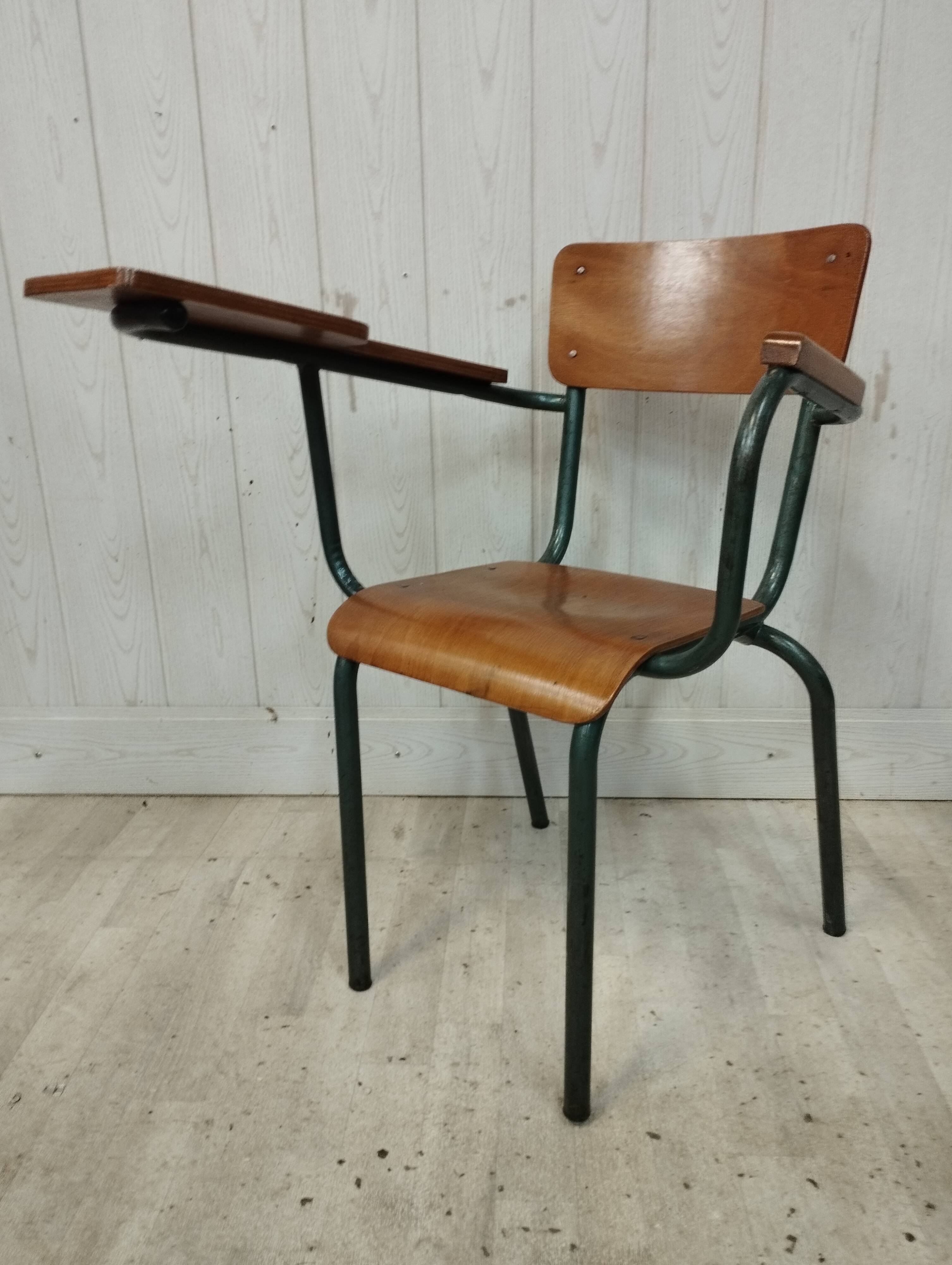 Old adult school chair