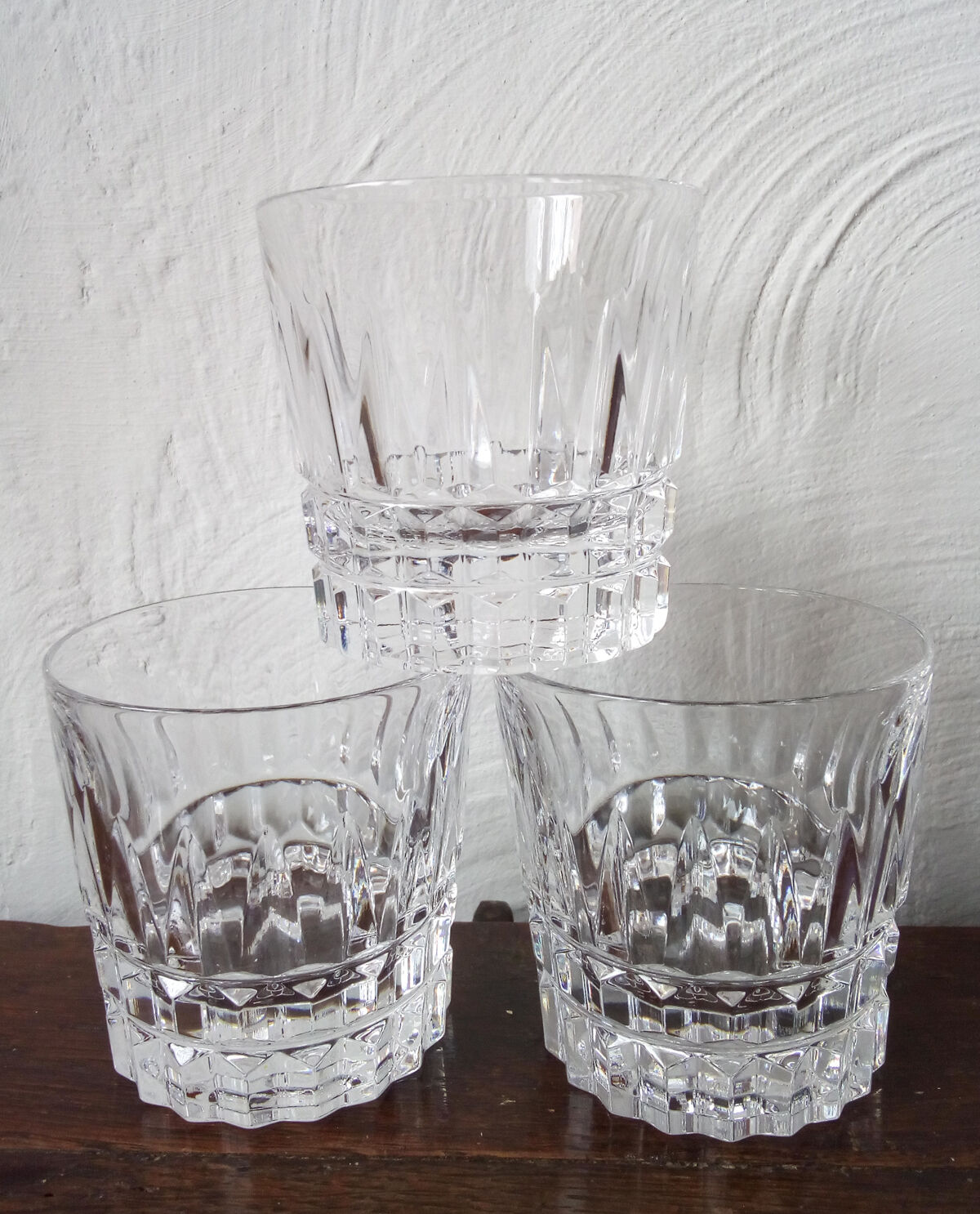 Trio of Villeroy & Boch Crystal glasses