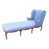 Antique Louis XV style duchess chaise longue